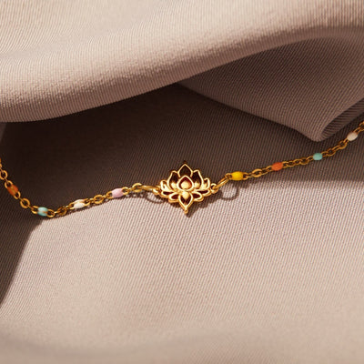 Begin Again Lotus Bracelet