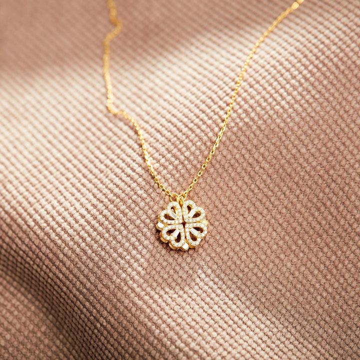 Magnetic Clover Necklace
