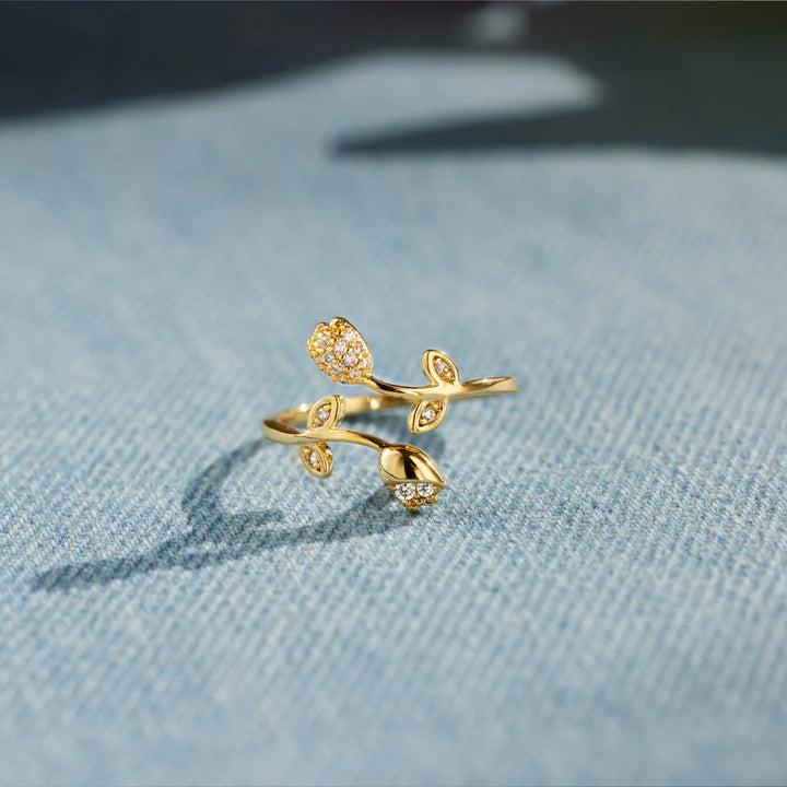 Tulip Flower Ring