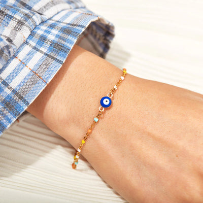 Beaded Evil Eye Bracele