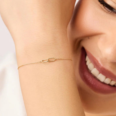 Double Ring Bracelet