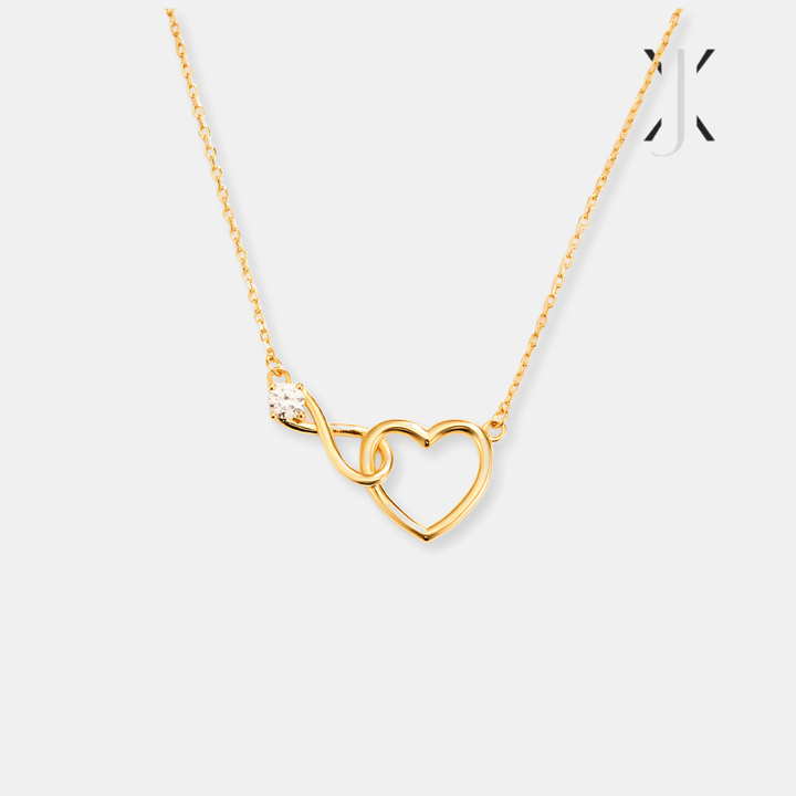 Infinity Love Heart Necklace