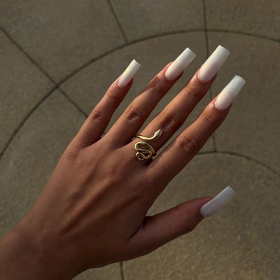 Gold Snake Ring
