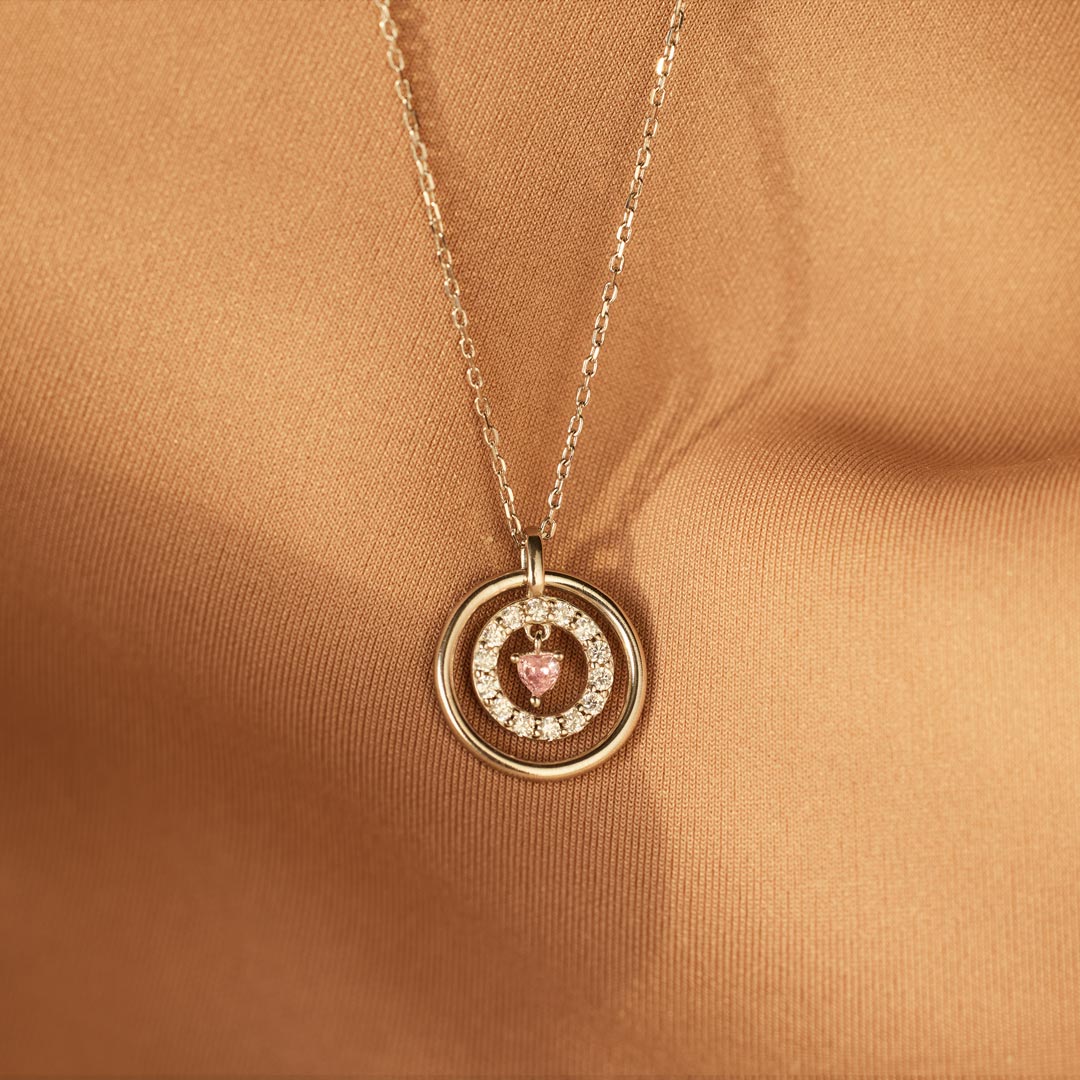 Encircled Heart Necklace