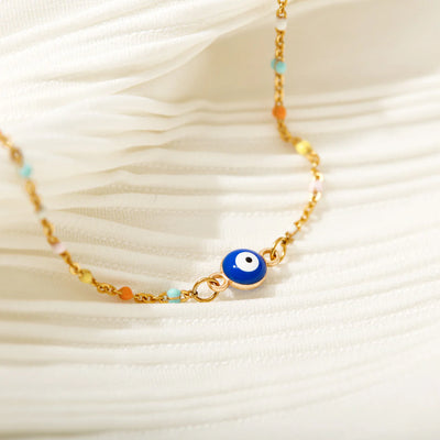 Beaded Evil Eye Bracele