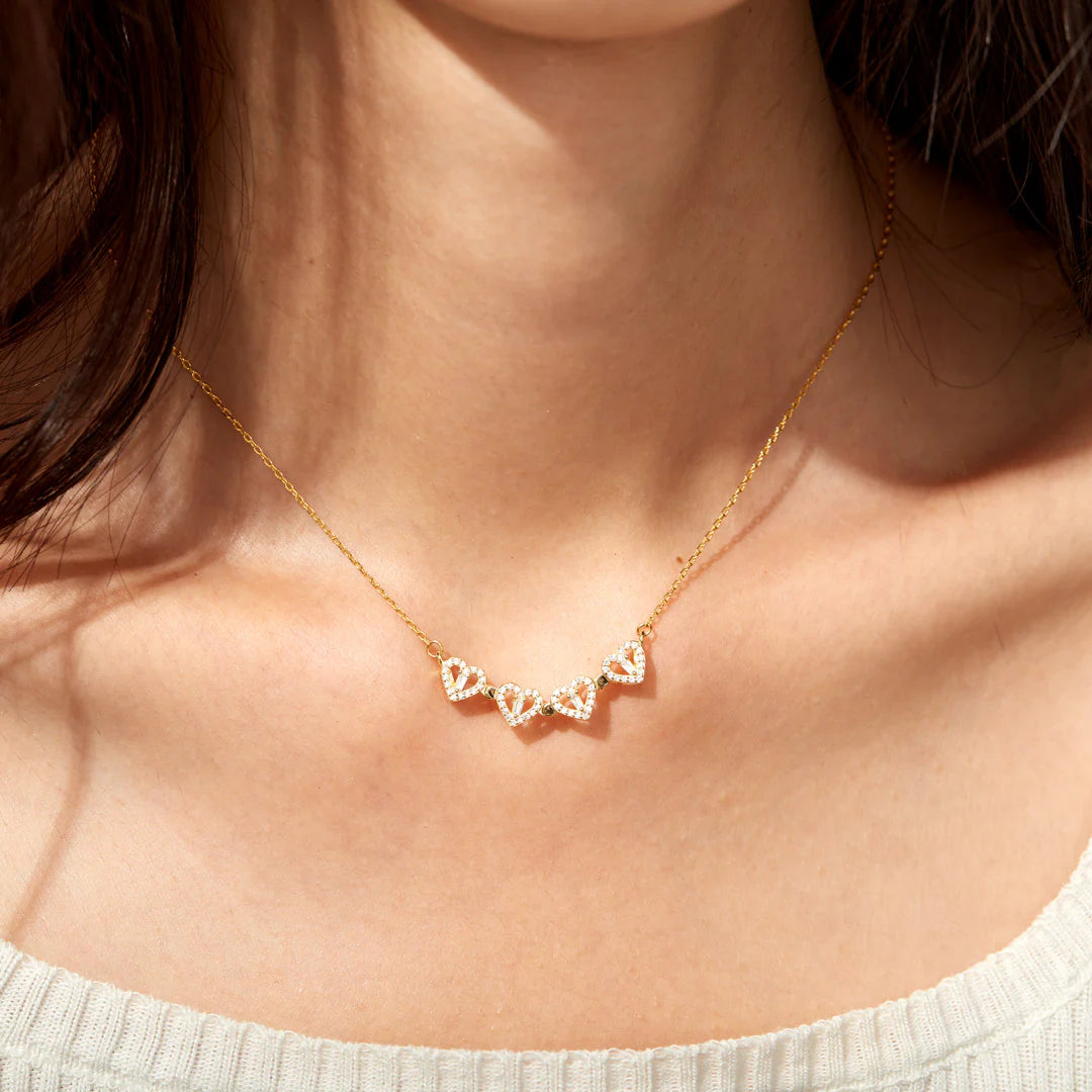 Magnetic Clover Necklace