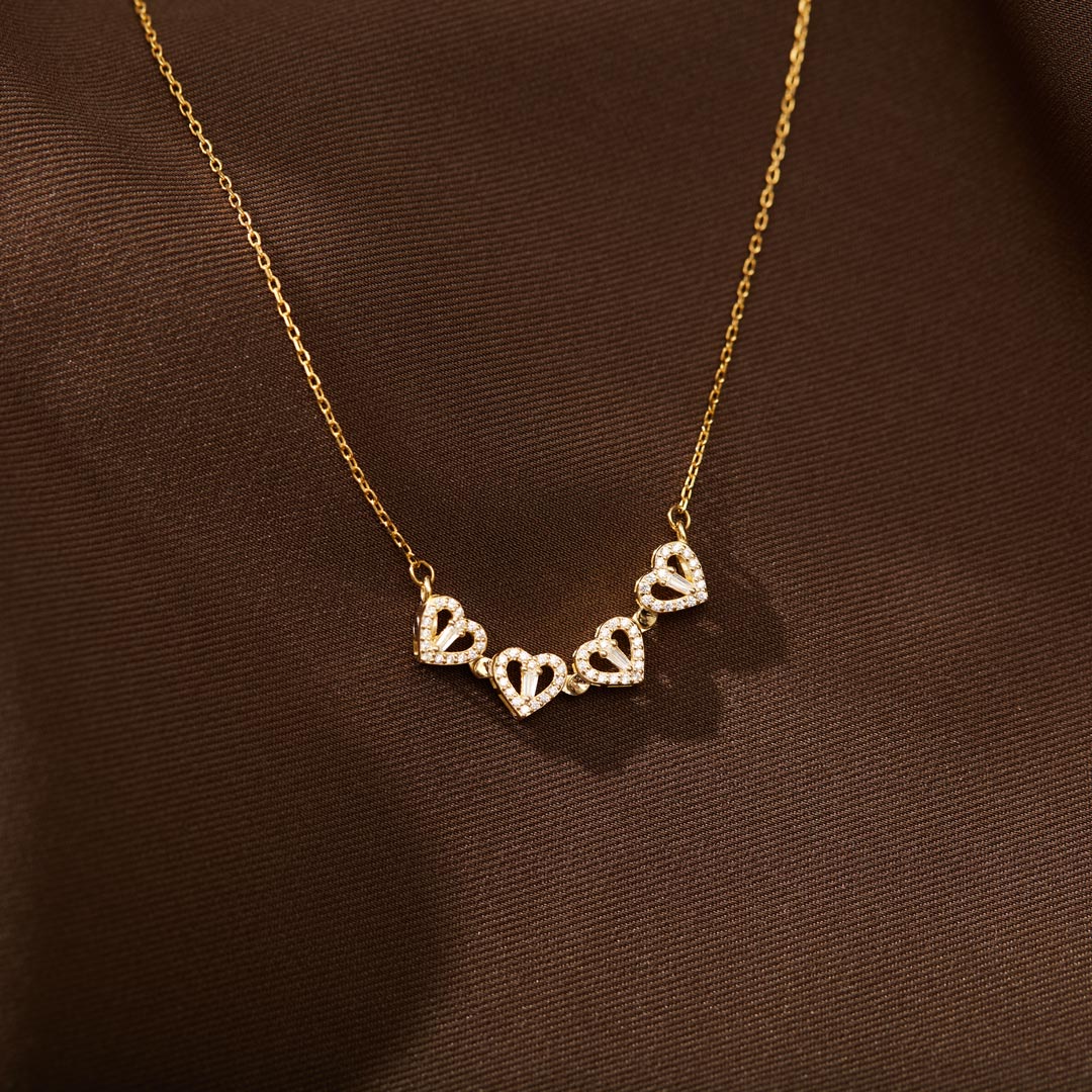 Magnetic Clover Necklace