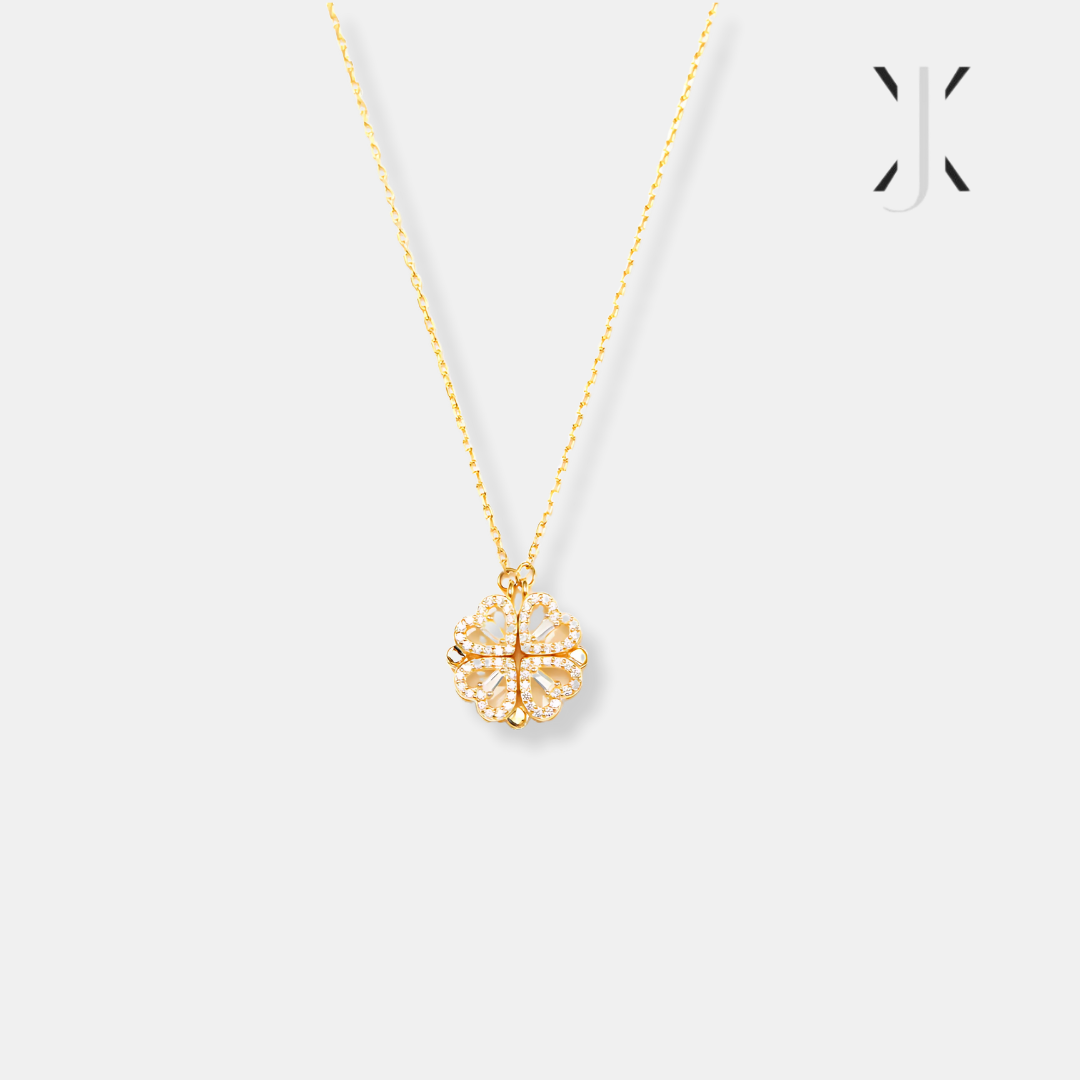 Magnetic Clover Necklace