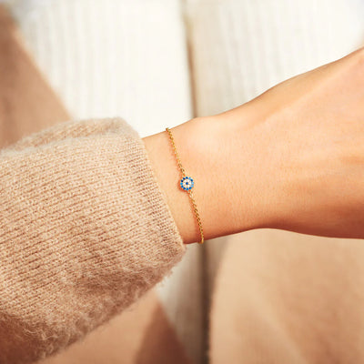 Protective Evil Eye Silver Bracelet