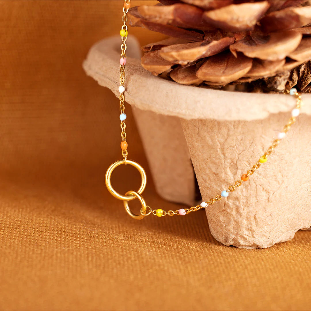 Elegant Gold & Silver Fashion Bracelet