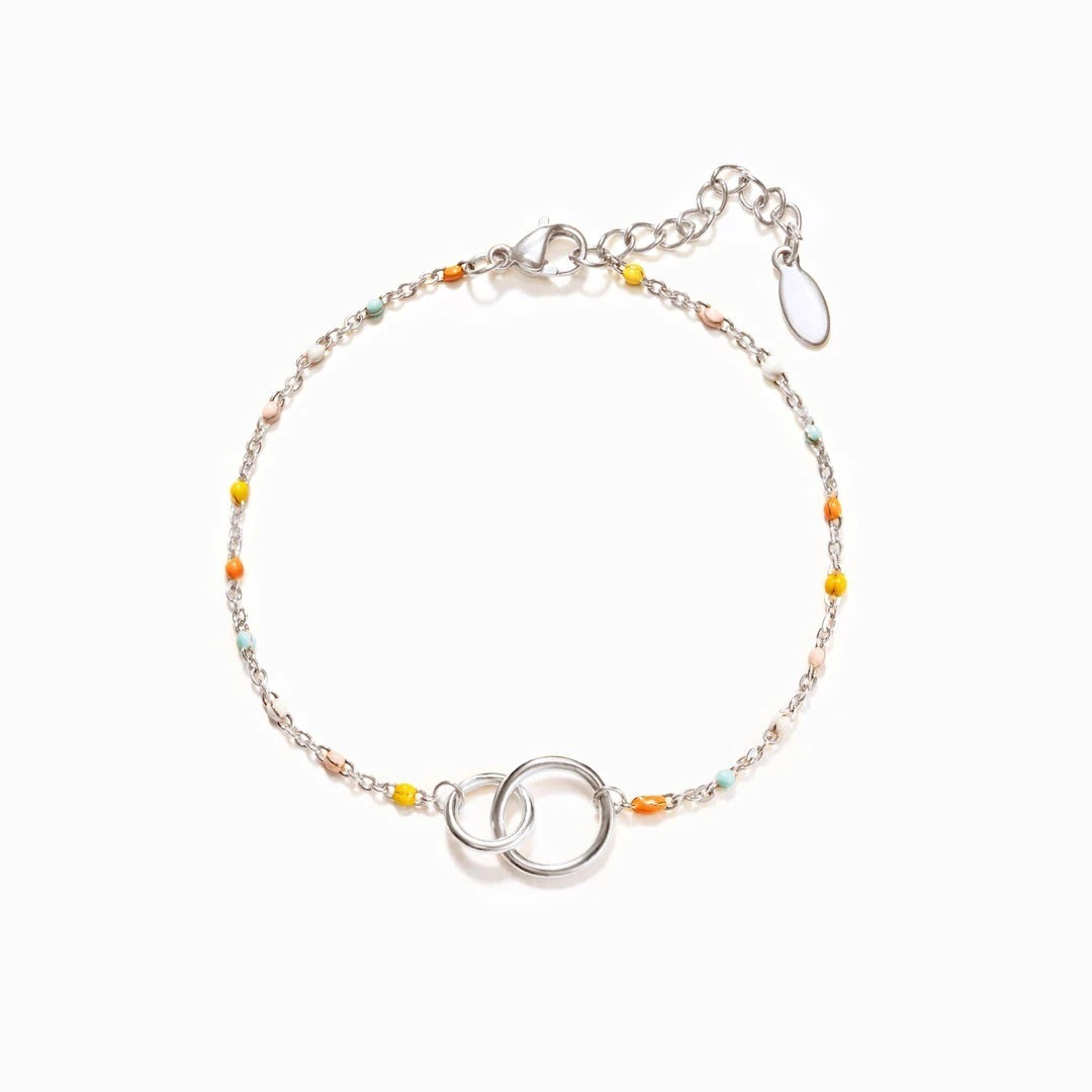 Elegant Gold & Silver Fashion Bracelet
