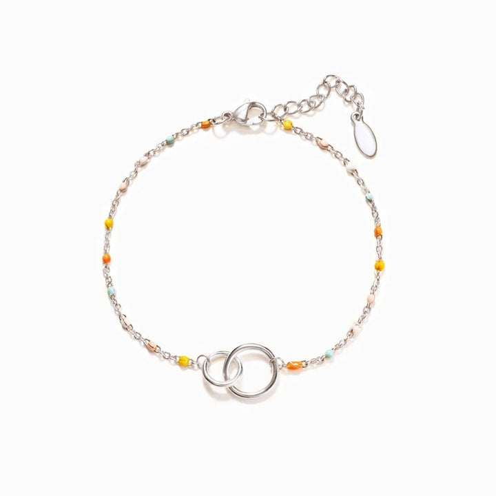 Elegant Gold & Silver Fashion Bracelet
