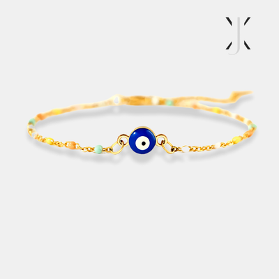 Beaded Evil Eye Bracele