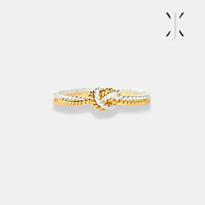 Two Strand Knot Ring