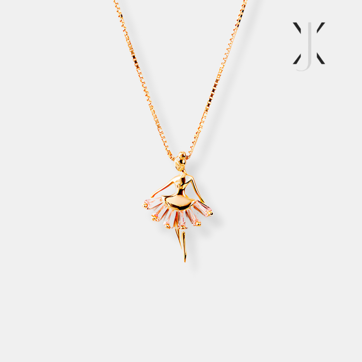 My Daughter Forever Ballerina Necklace