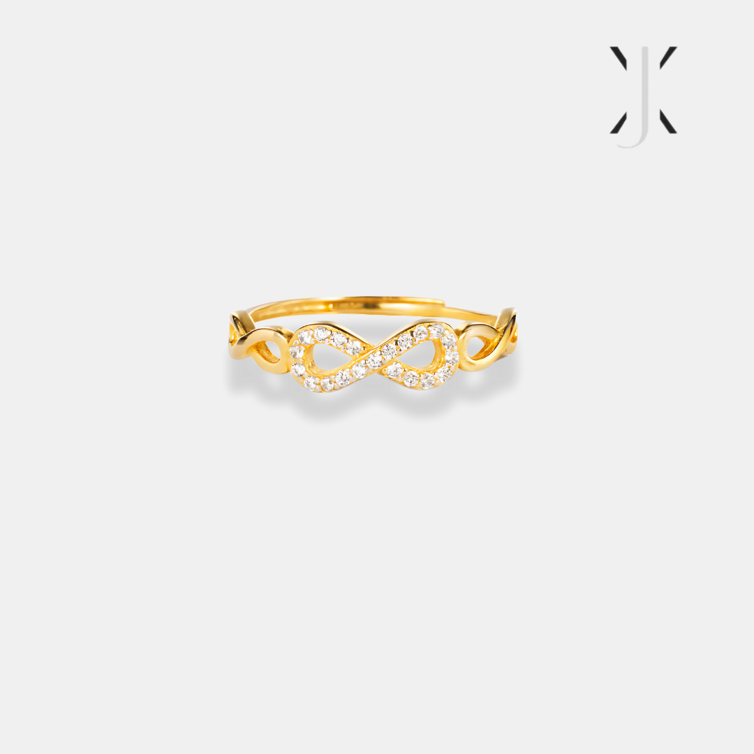 Anillo infinito navideño