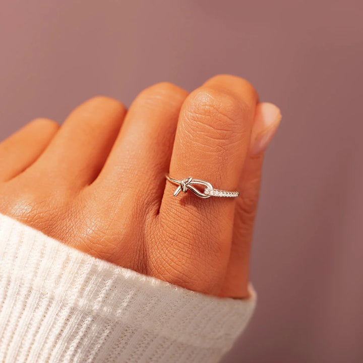 Friendship Hitch Knot Ring
