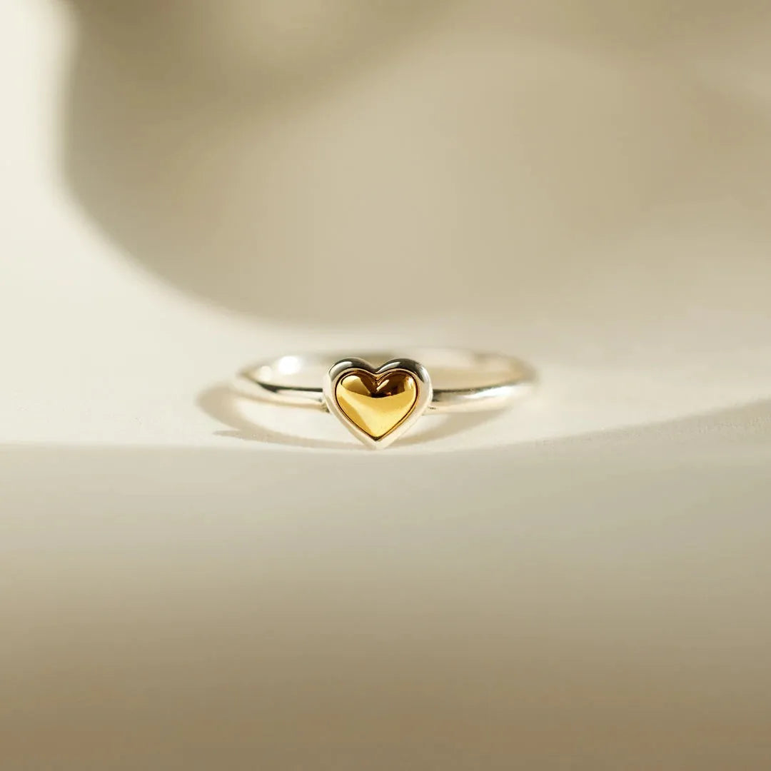 Two-Tone Love Ring