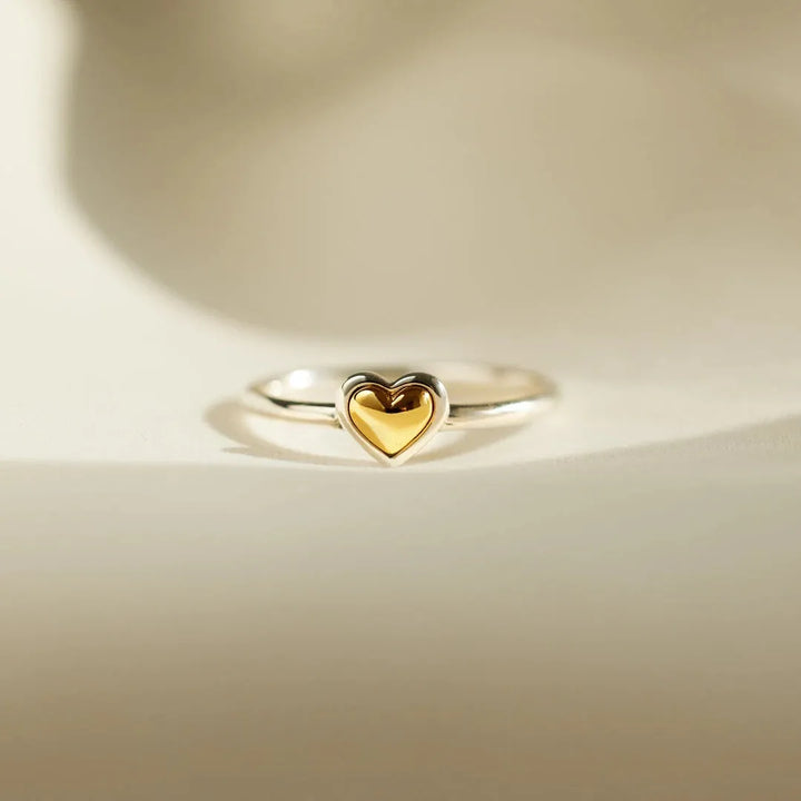 Two-Tone Love Ring