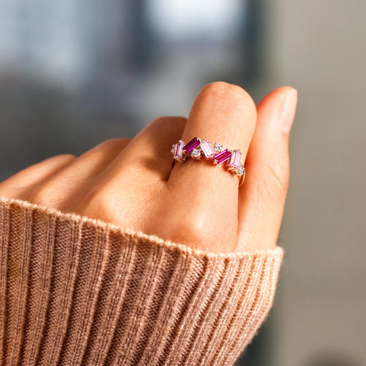All Together Pink Band Ring