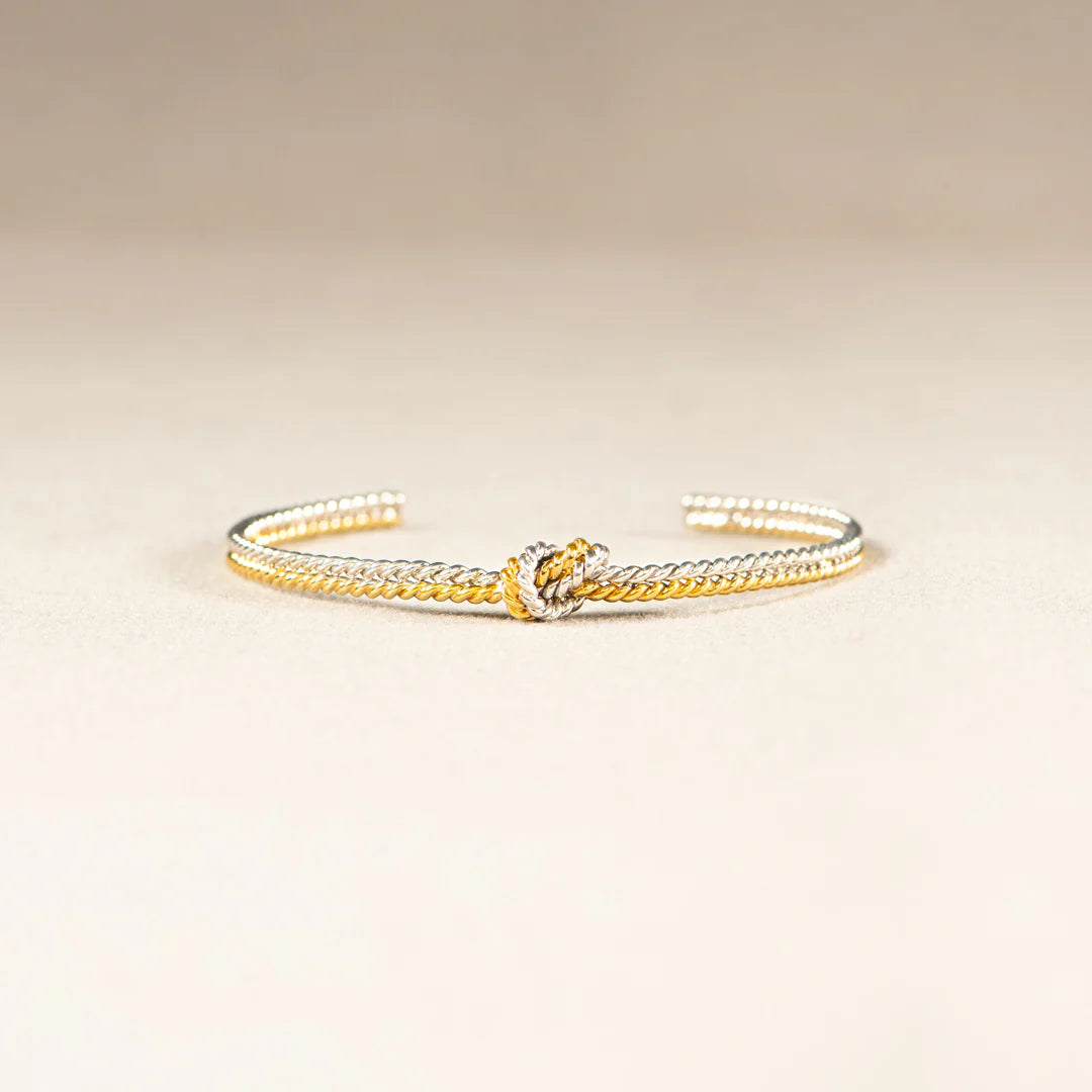 Two Strand Knot Bracelet
