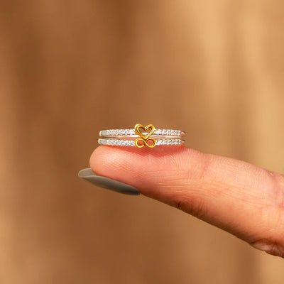 Infinity Heart Ring