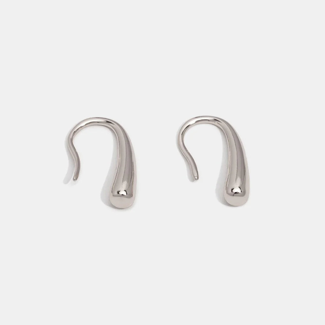 Francesca Water Drop Gold Earrings