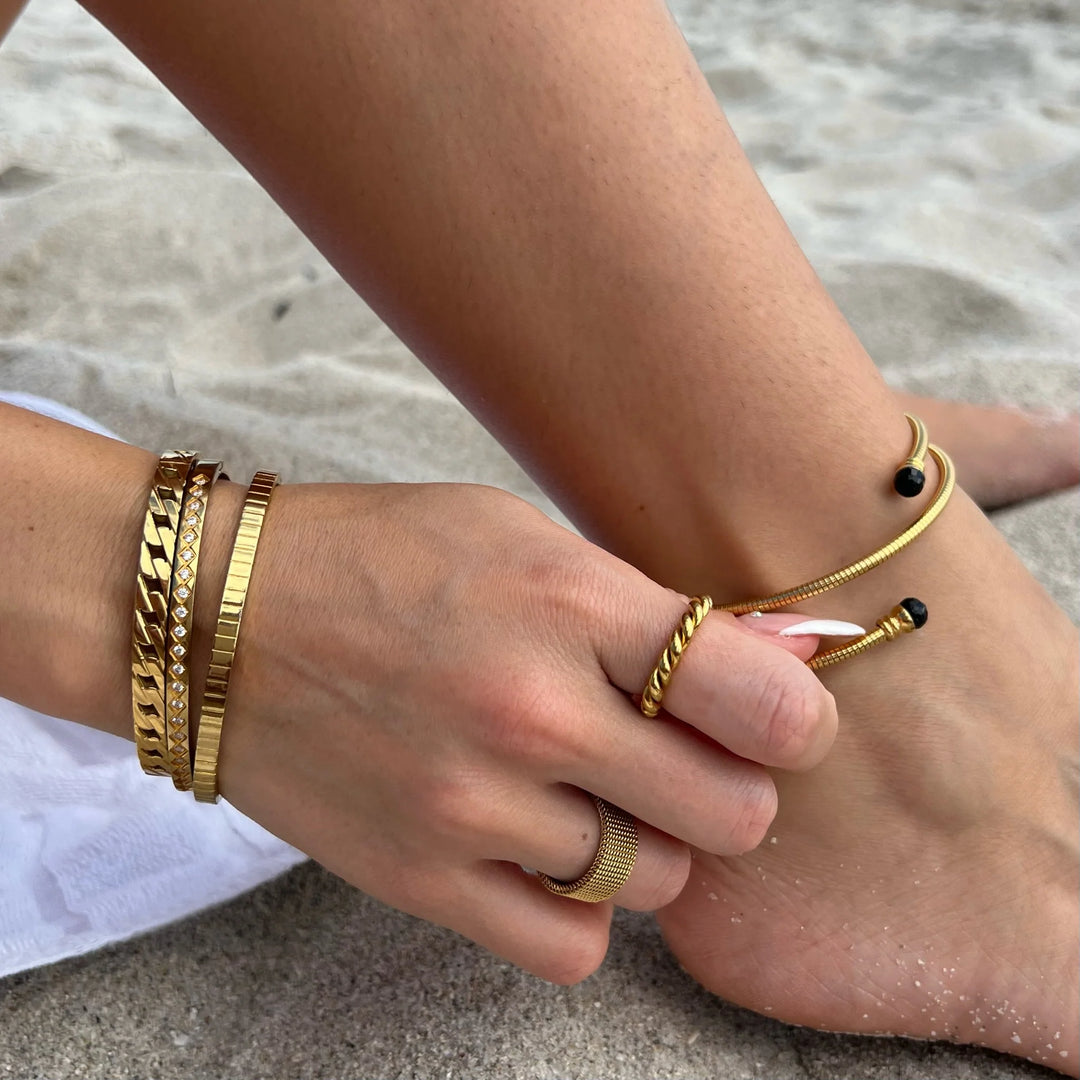 Mermaid Mesh Ring