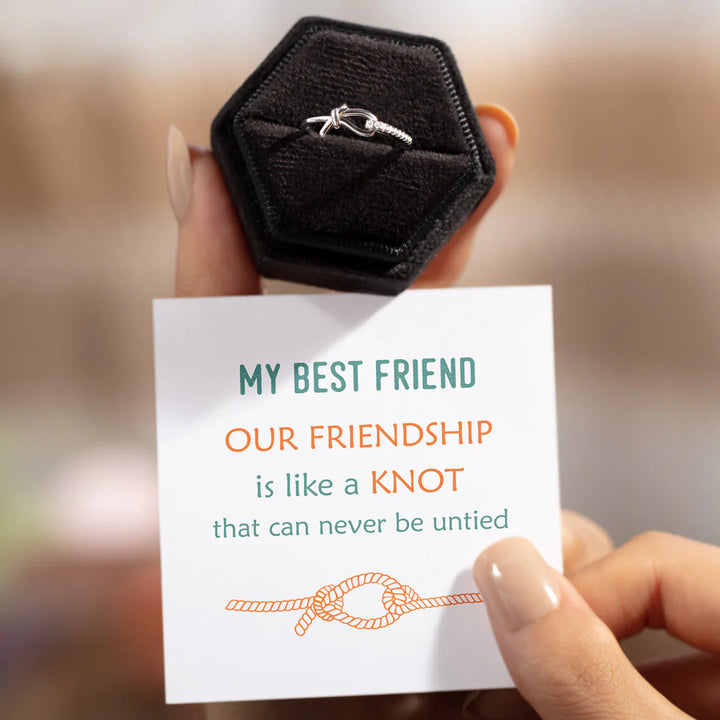 Friendship Hitch Knot Ring