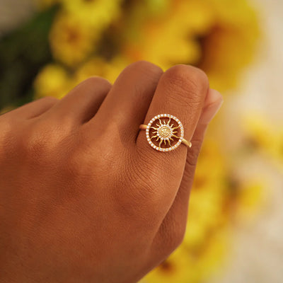 You Are My Sunshine Sun Ring