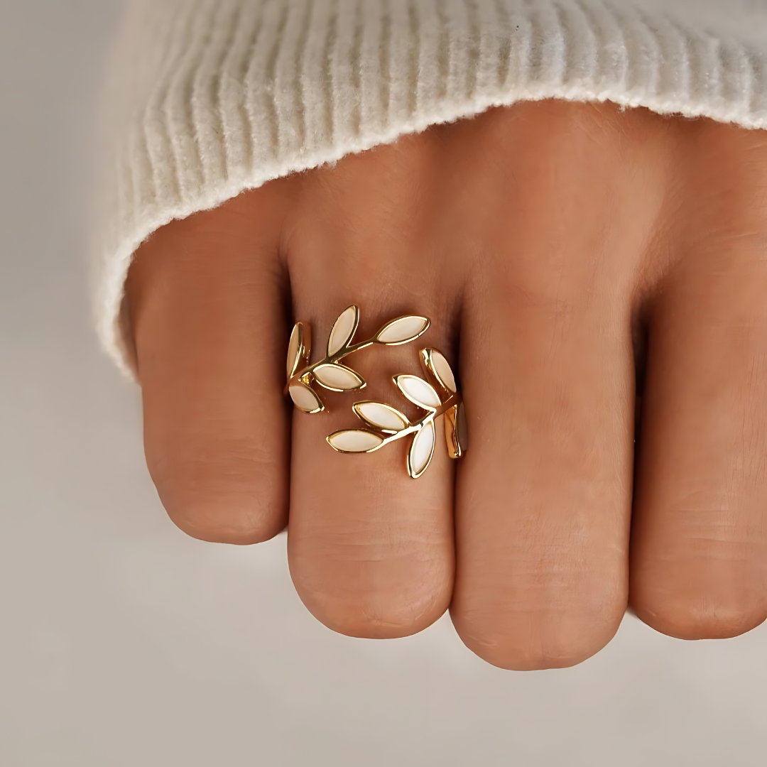 Gold Leaf Ring