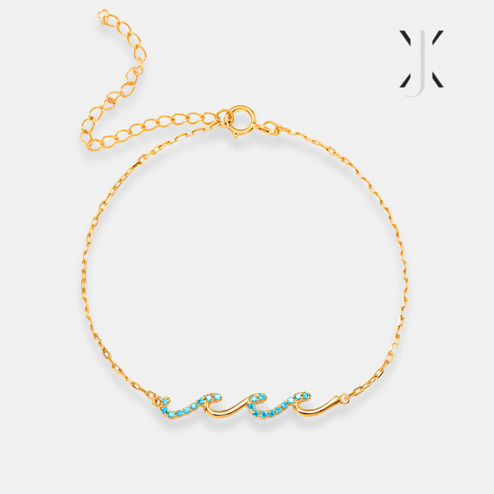 Fashionable OL Wave Bracelet