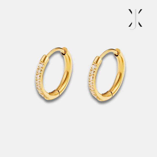 Eternity Hoop Earrings