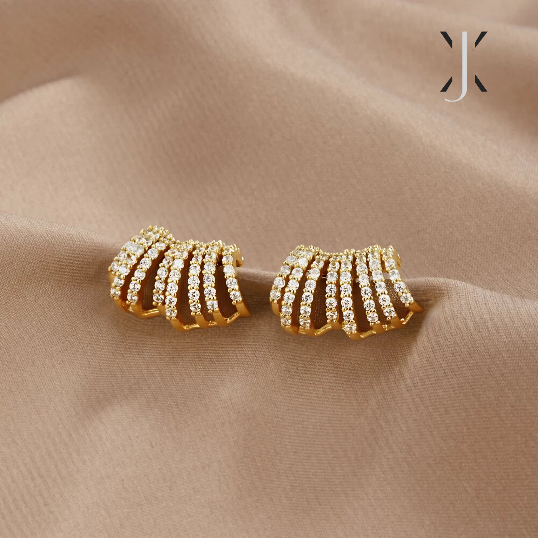 18K Gold Layla Wrap Earrings