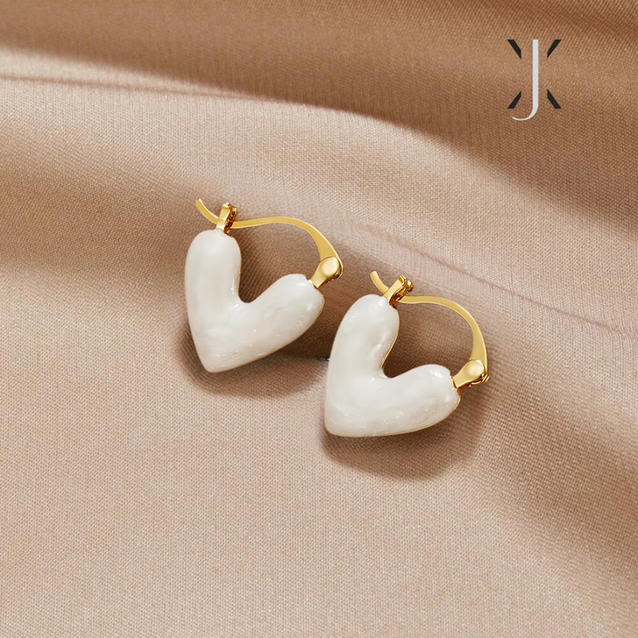 ‘Pure Love’ Heart Earrings