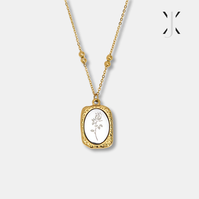 Fragile Love' Rose Necklace