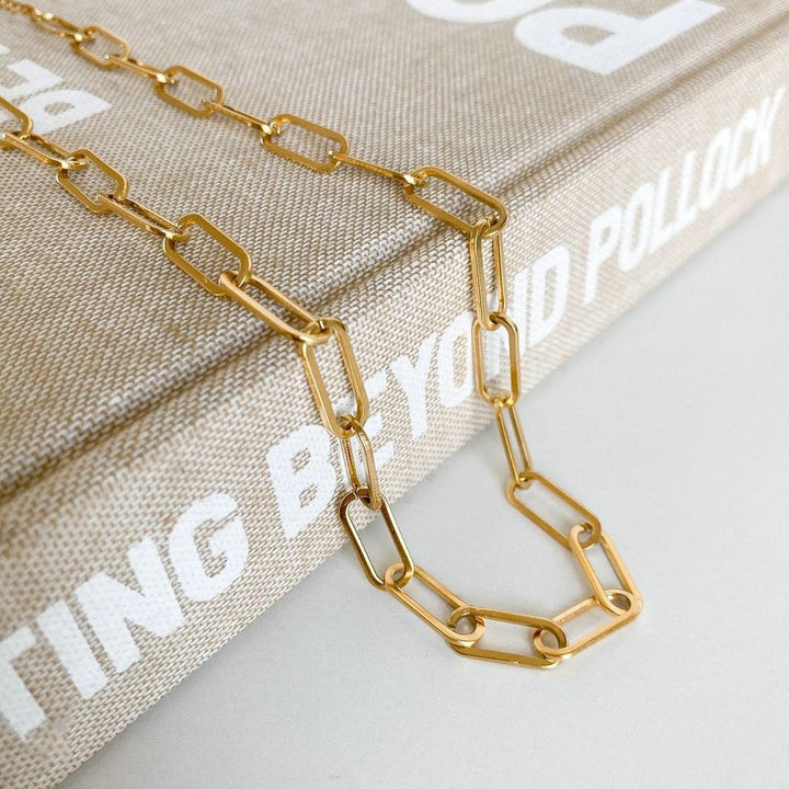 Paperclip Link Necklace