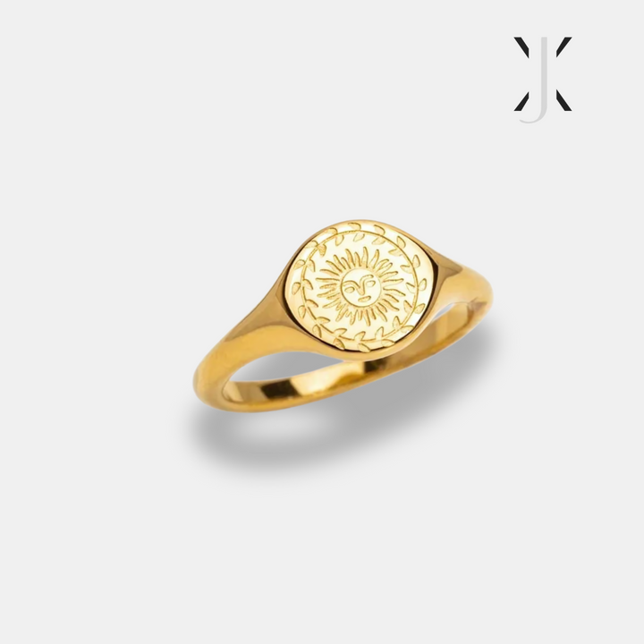 Summer Solstice Gold Ring