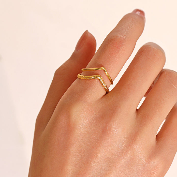 Harper Layered Wrap Ring