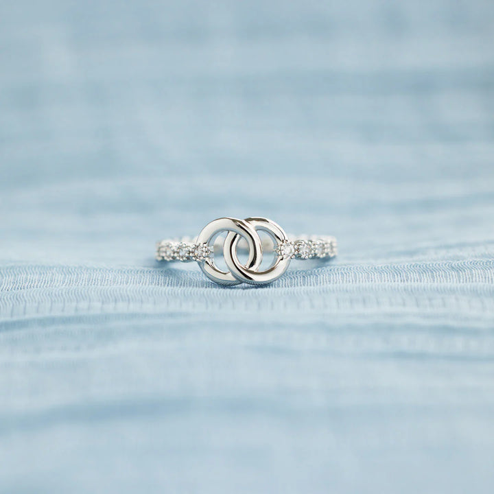 Interlocking Elegance Ring