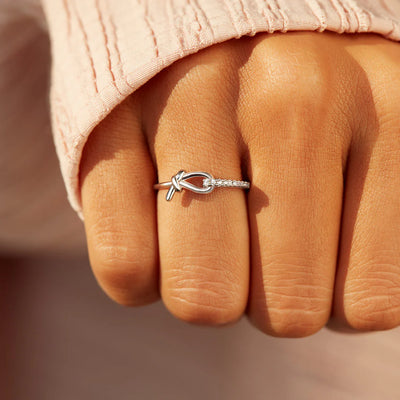 Friendship Hitch Knot Ring