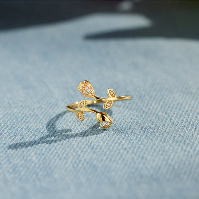 Tulip Flower Ring