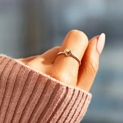 Two-Tone Love Ring