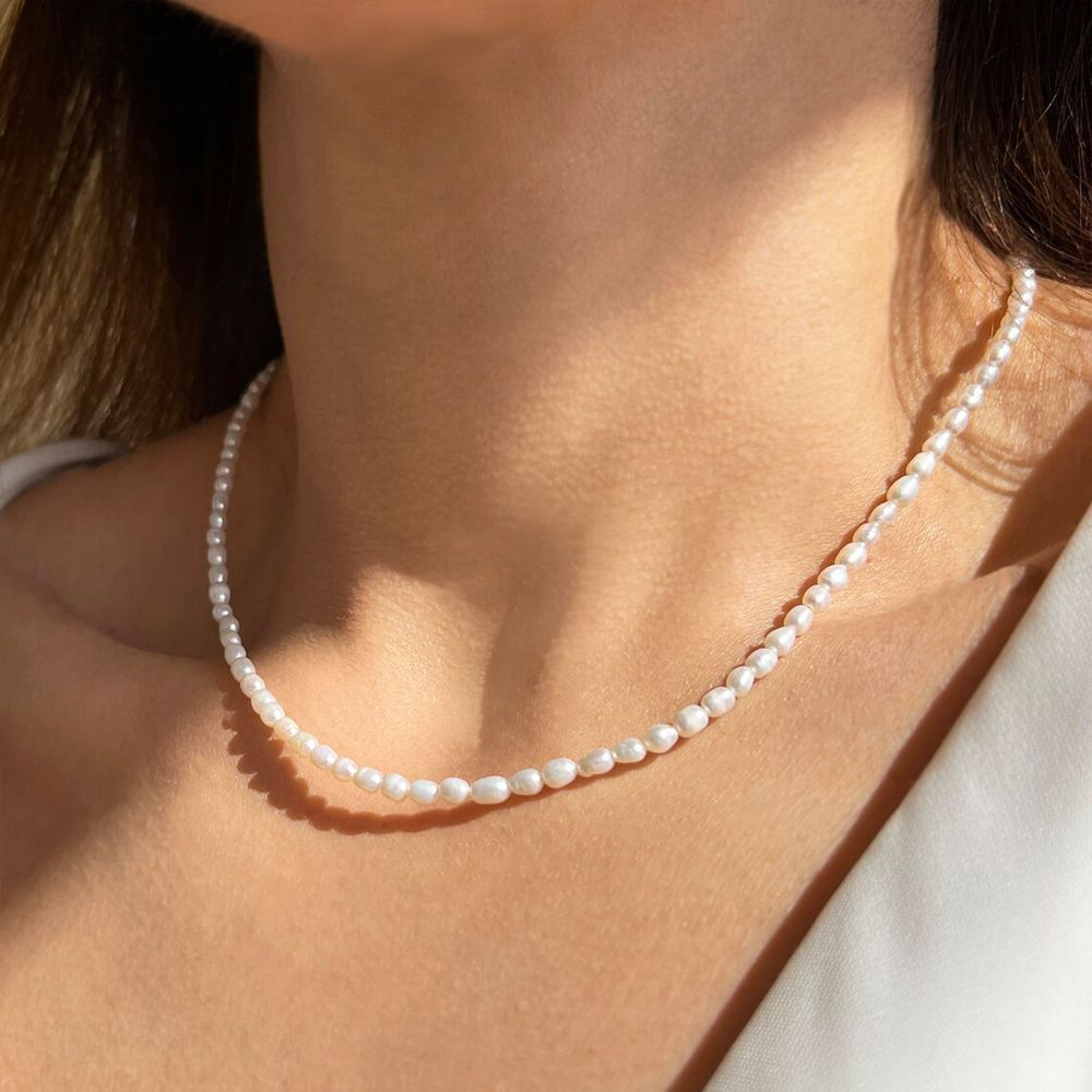Temi Pearl Necklace