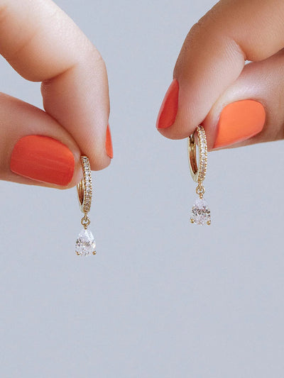 White Ivory Earrings