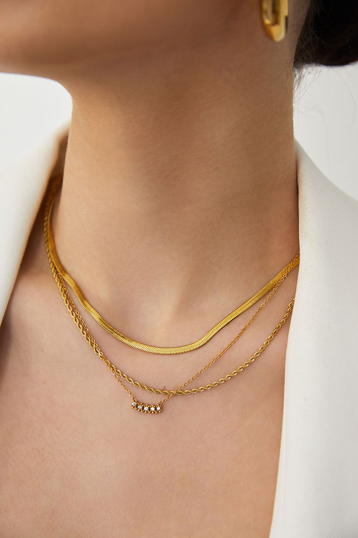 Glistening Sandbar Necklace