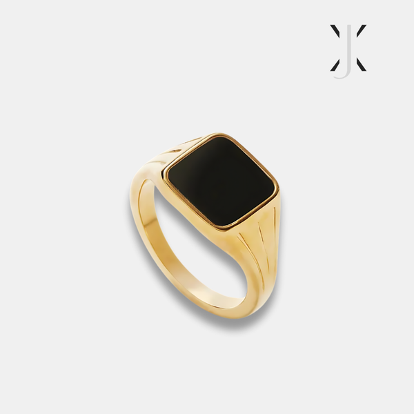 Black Signet Ring