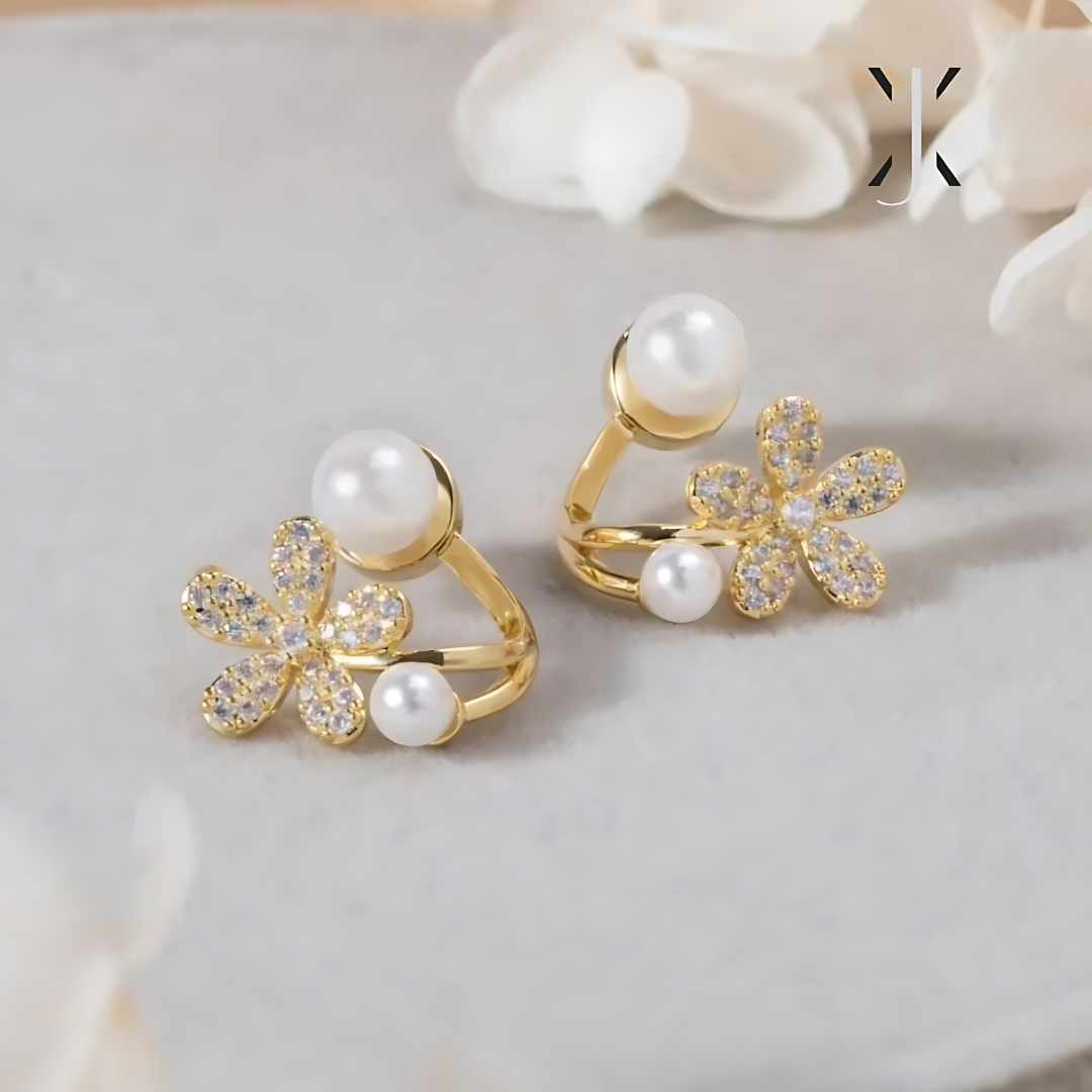 Flower & Pearl Dream Earrings