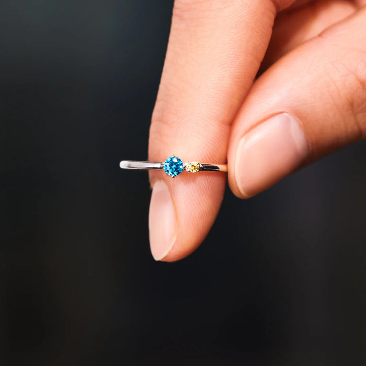 Birthstone Stacking Ring