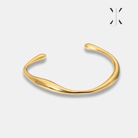 Wave Gold Bracelet